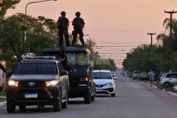 Operativo de prevención y concientización de la Policía del Chaco