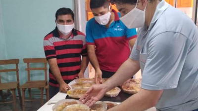 Charata: Iglesia evangélica prepara comida para barrios más necesitados