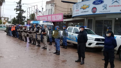 Operativo interfuerzas para continuar haciendo cumplir el aislamiento social obligatorio
