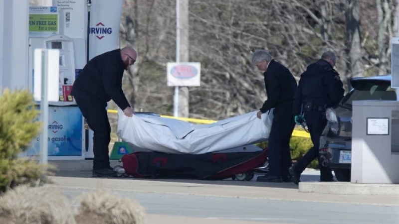 Asesinaron a 10 personas durante un tiroteo en Canadá