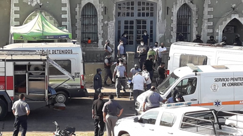 Corrientes: un muerto y varios heridos por violentos incidentes en el Penal 1