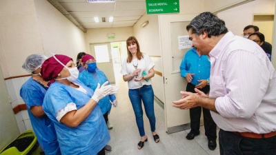 El hospital Perrando se reconstruye en tiempo récord