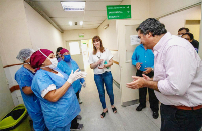 El hospital Perrando se reconstruye en tiempo récord