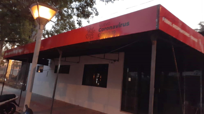 Nuevo consultorio para afectados con síntomas de Covid-19 en el Perrando