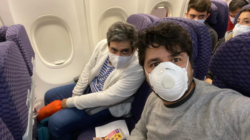Joven epidemiólogo del Chaco arribó al país“para trabajar contra el virus"