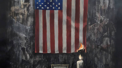 El artista Banksy rinde homenaje a George Floyd en su cuenta de Instagram