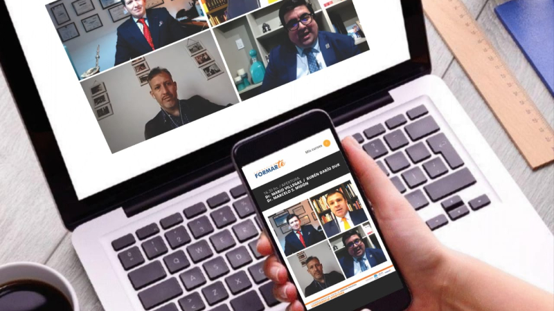 Por videoconferencia, arrancó el Primer Congreso Digital de Derecho Procesal
