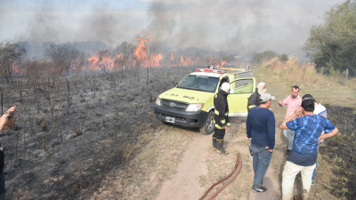 Margarita Belén: los incendios rurales no dan tregua