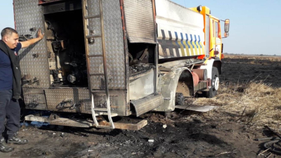 Bomberos Voluntarios de Pinedo: “Intentamos salvarla, pero teníamos que preservar las vidas”