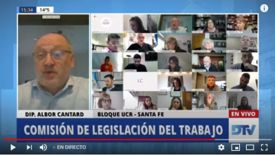 Diputados avanza con el proyecto para regular el teletrabajo