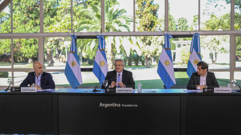 El presidente anunció que se reforzará el aislamiento en el AMBA