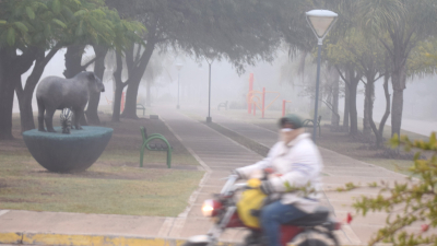 En el Día de la Independencia, la ciudad termal amaneció helada