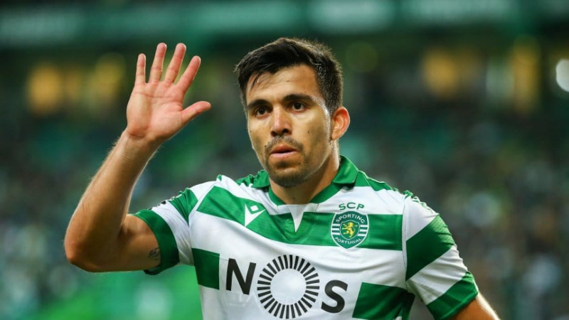 Marcos Acuña, el argentino con más partidos en el Sporting Lisboa