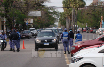 Siguen los controles pero el centro está cada vez más concurrido