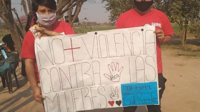 Recuerdan a Micaela García con murales y ollas populares