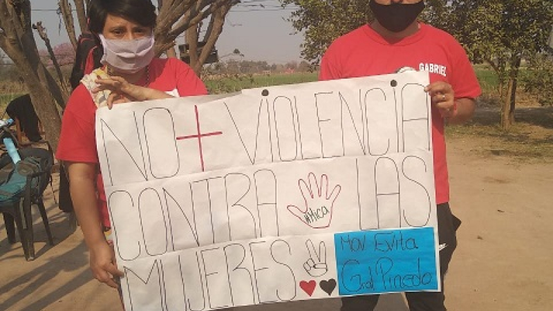 Recuerdan a Micaela García con murales y ollas populares