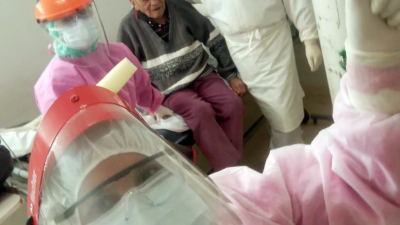Paciente de 100 años con Covid-19 fue dado de alta