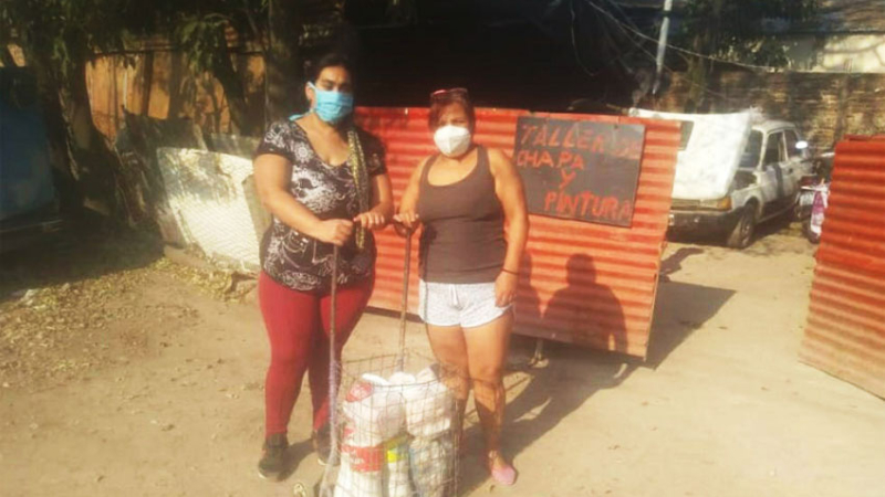 Les ofrecen una donación pero no tienen como transportarla desde Buenos Aires