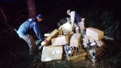 Más de 1.400 kilos de marihuana en Misiones