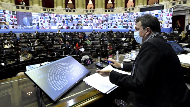 Diputados continúa el debate sobre el proyecto de Aporte Solidario