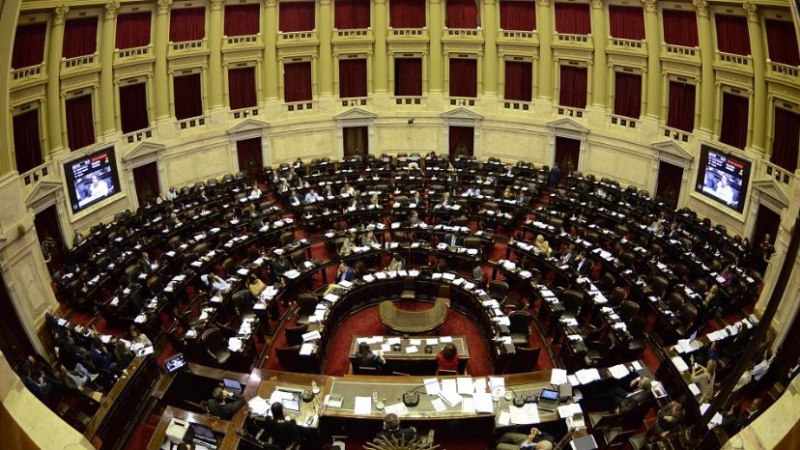 Sesión especial en la Cámara de Diputados