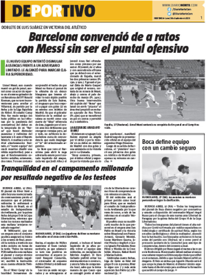 Barcelona convenció de a ratos con Messi sin ser el puntal ofensivo