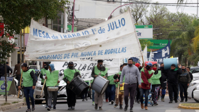 La movilidad y las protestas callejeras se repitieron en el centro