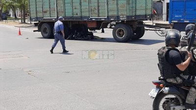 Siniestro vial con una persona muerta en Resistencia