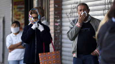 Coronavirus en Argentina: 386 muertes y 13.305 contagiados en la última jornada