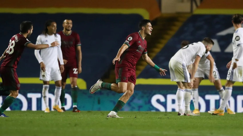 Premier League: el Leeds perdió el invicto ante el Wolverhampton