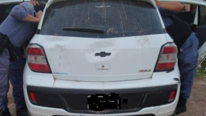 Furia, escape, choque y droga en zona sur de Resistencia