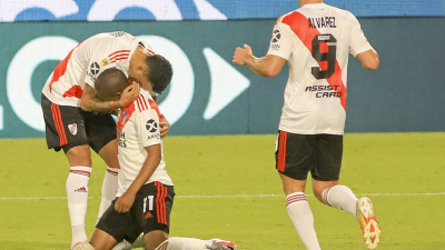River le ganó a Central y sumó sus primeros puntos en la Copa de la Liga