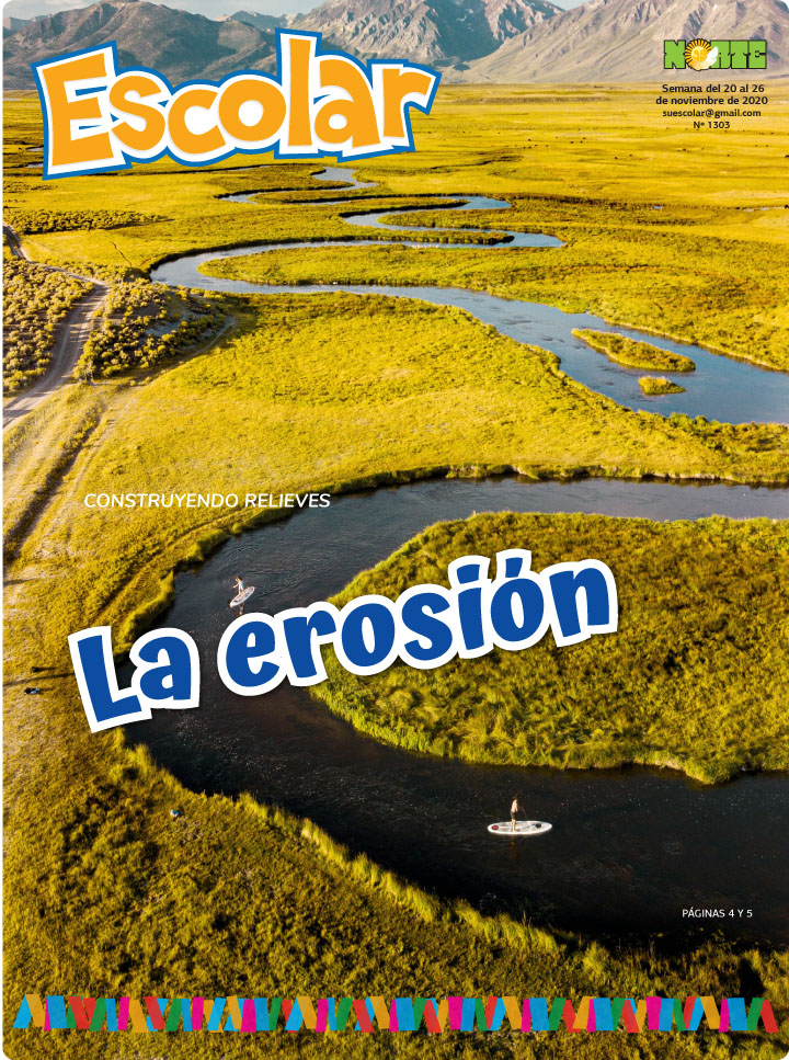Construyendo relieves: la erosión
