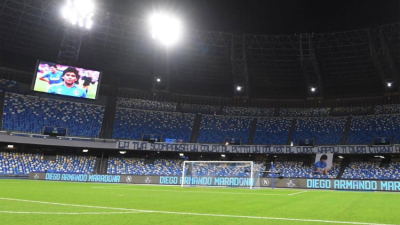 El estadio del Napoli fue oficialmente rebautizado “Diego Armando Maradona”