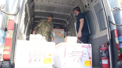 De las 7.700 vacunas ya están en la provincia 3.600
