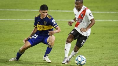 Boca y River jugaron un superclásico intenso y quedaron a mano