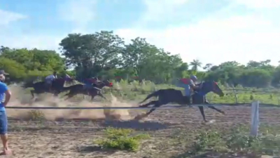 Margarita Belén: unas 50 personas asistían a una carrera clandestina de caballos
