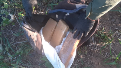 Formosa: abandonaron más de 4 kilos de marihuana al costado de la ruta provincial 32