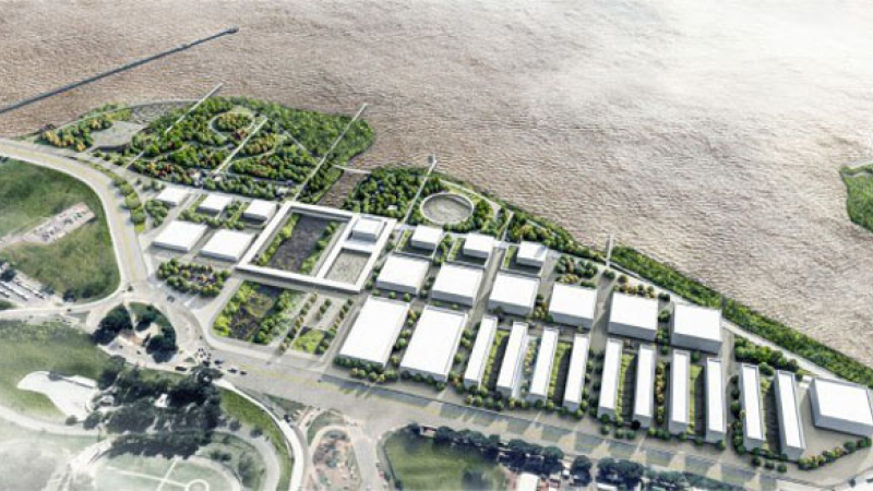 Un parque público o edificios de lujo, las dos propuestas en pugna para Costa Salguero