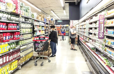 En noviembre se revirtió la caída de ventas en supermercados