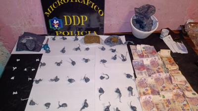 Resistencia: una mujer aprehendida con varias dosis de droga