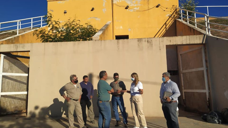 Charata: empezaron las obras de refacción en el Paseo del Sol