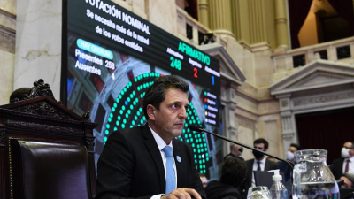 Massa: “El proyecto de Ganancias rompió la grieta”