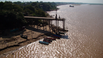 El Paraná en marcado descenso y con horizonte negativo 