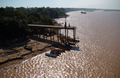 El Paraná en marcado descenso y con horizonte negativo