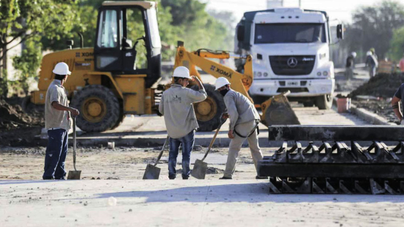 Chaco Reactiva: en junio comienza la pavimentación de cien cuadras