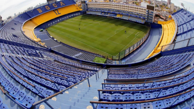 Todo listo para el enfrentamiento entre Boca y River en La Bombonera