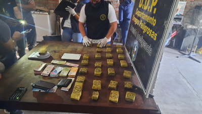 El narcomenudeo crece en pandemia: pareja detenida con 4 kilos de droga