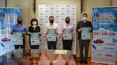 Lotería Chaqueña presentó el sorteo extraordinario de invierno, con más de $168 millones en premios