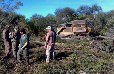 Bosques sigue secuestrando topadoras que desmontan ilegalmente